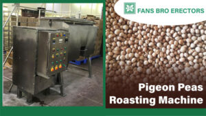 Pigeon Peas Roasting Machine