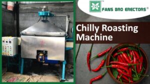 Chilli Roaster Machine manufacturer, supplier and exporter in Mumbai, India
