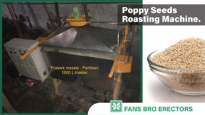 Poppy Seeds Roasting Machine