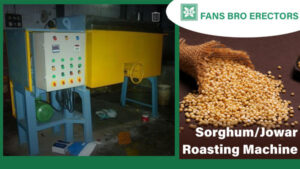 Sorghum (jowar) Roasting Machine