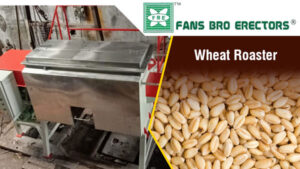 Wheat Roasting Machine manufacturer, supplier and exporter in Mumbai, India